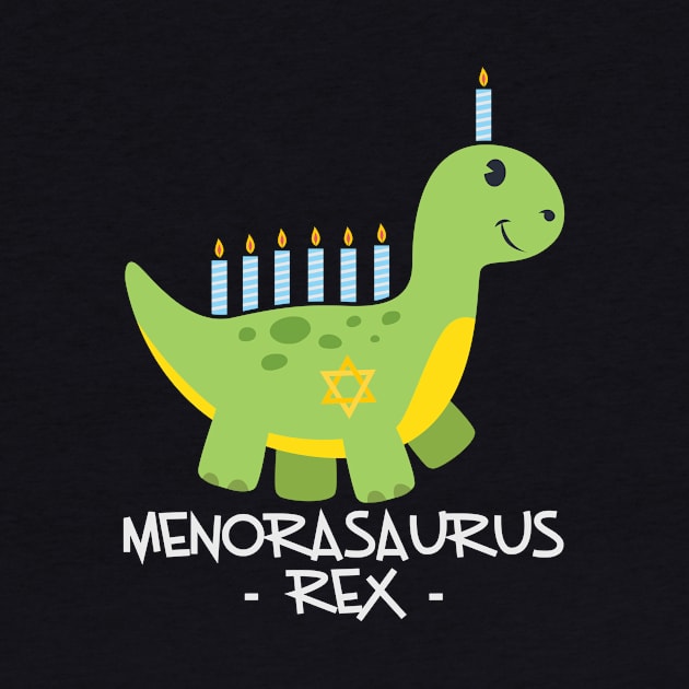 Hanukkah Dinosaur Menorasaurus T Rex Dino Chanukah by teespringplus